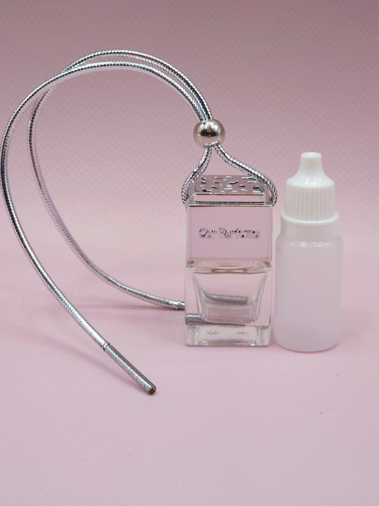 Car Perfume silver with refill