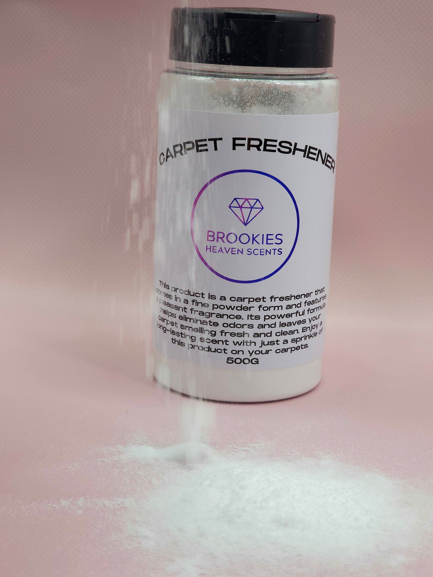 500G carpet freshener with shaker