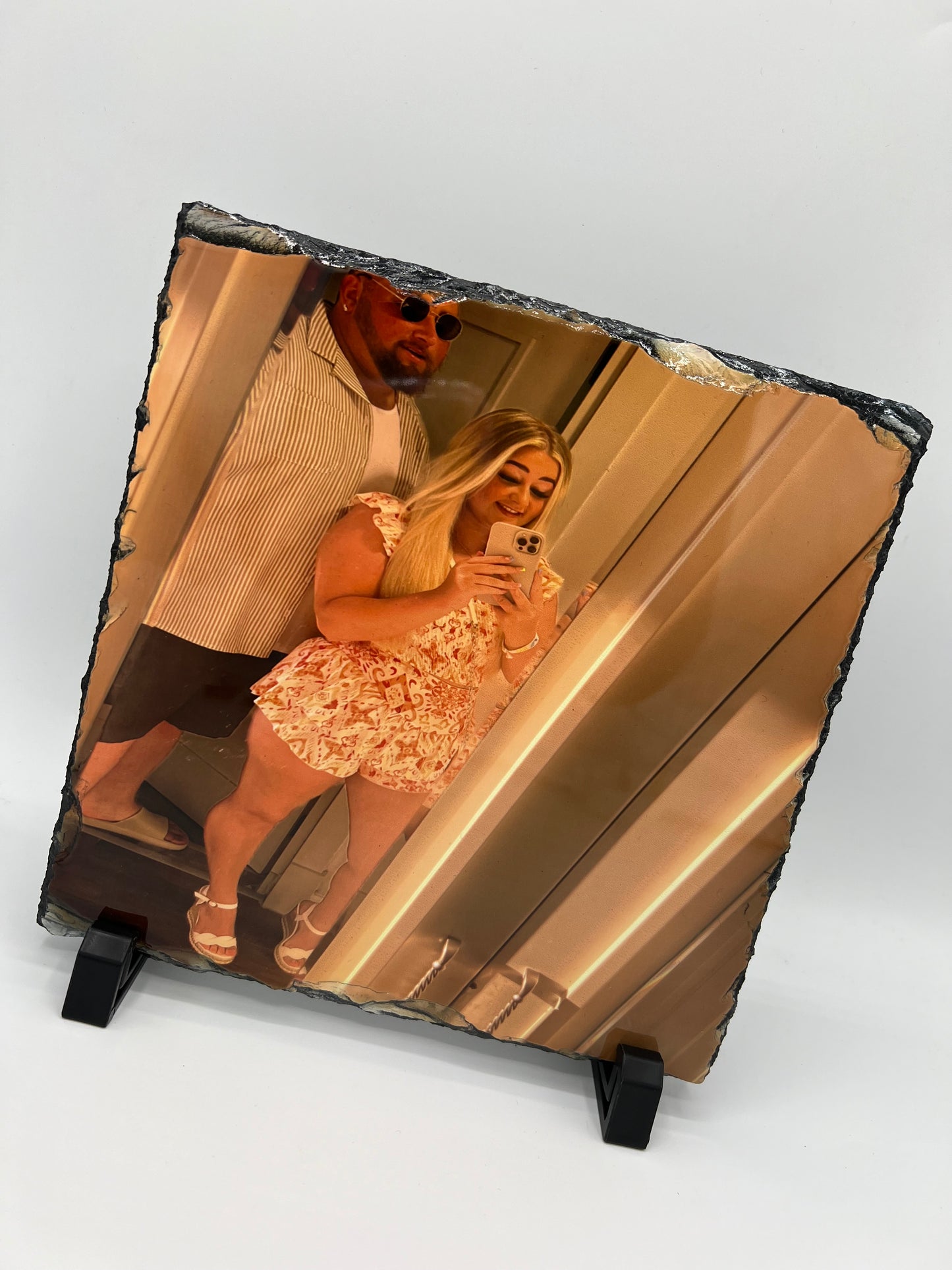 Personalised Photo Slate 20cm