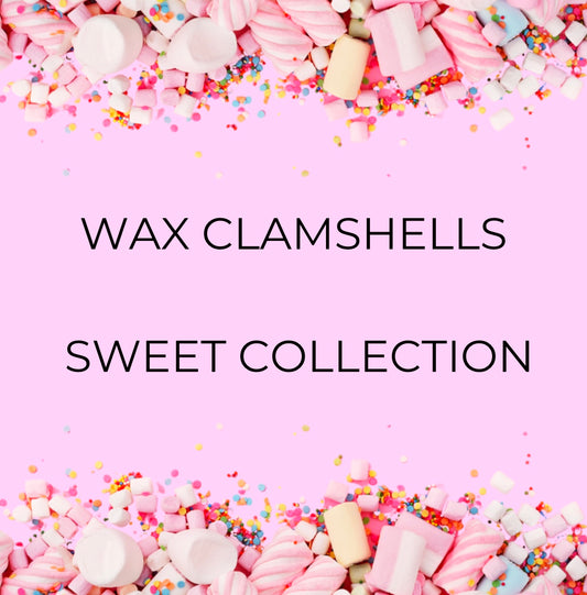 Sweet Collection Wax Clamshells