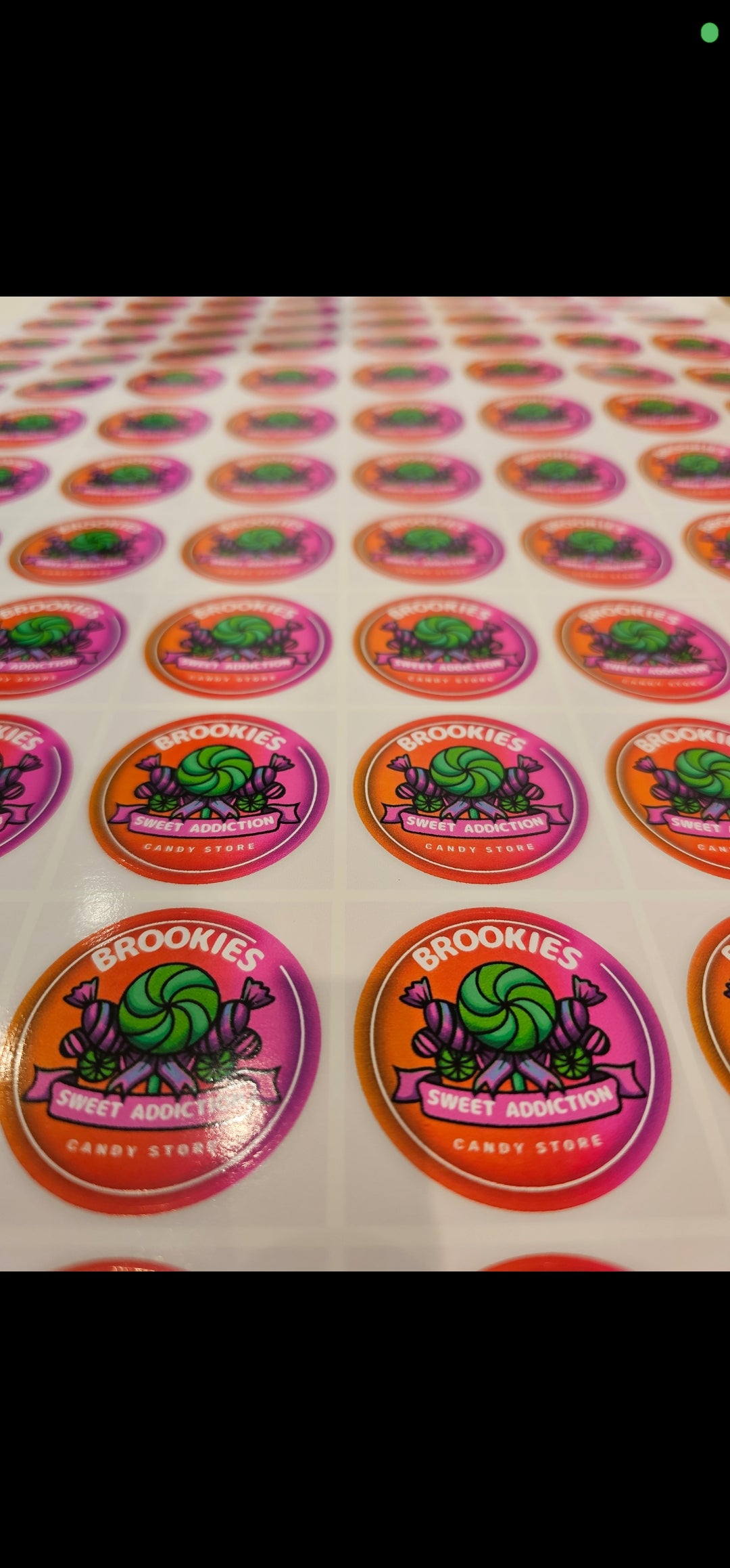 1 Metre Logo Stickers